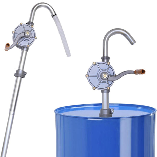 15 To 55 Gallon Drum Pump, Upgraded All-Aluminum Oil Transfer Barrel Pump, Hand Fuel Pumps For Diesel, Kerosene, Hydraulic Fluid
