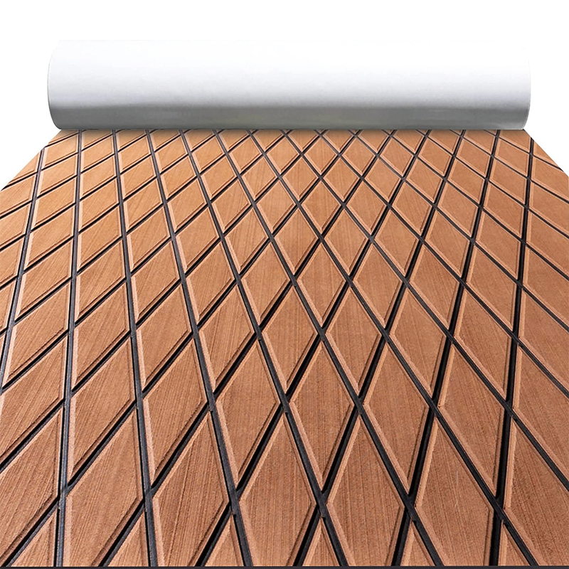 Boat Flooring EVA Foam Decking Sheet,Marine Mat Non-Slip Self-Adhesive Flooring Sheet,for Motorboat Kayak Surfboard Garden Flooring