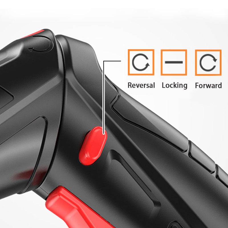 3.6V Electric Screwdriver Mini Rechargeable Hand Drill Screwdriver, Multifunctional Household Folding Drill Tool