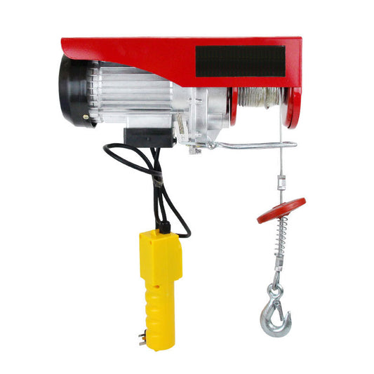 Mini Electric Hoist Household Small Crane, Small Wire Rope Electric Hoist, Suitable For Garage Warehouse Factory