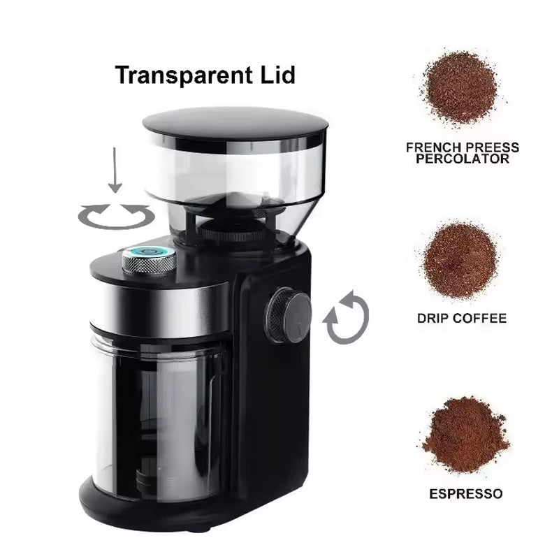 Touch Screen Can Program Your Coffee Up To 24 Hours In Advance Automatic Portable Coffee Machine Black