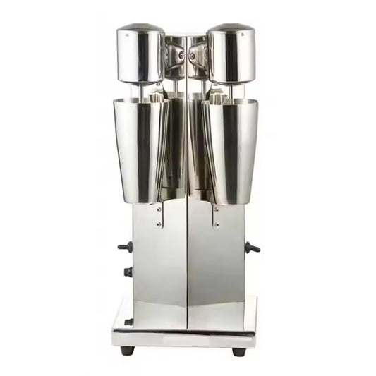 Electric Milkshake Machine Stainless Steel Milk Shake Machine Double Head Drink Mixer Make Milks Foam/Milkshake Bubble Tea Machine