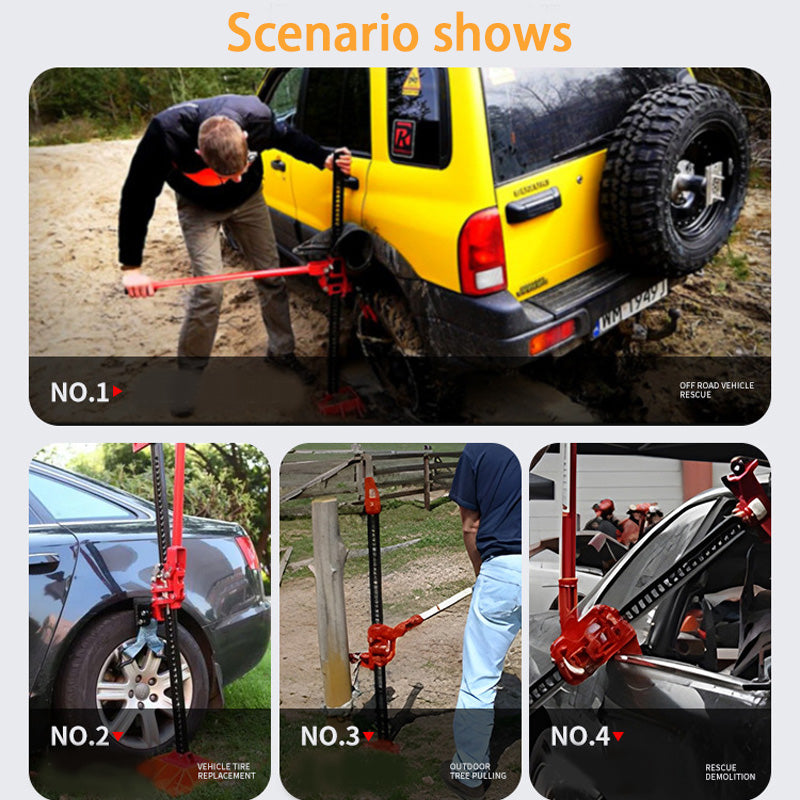 Farmer Top, Manual Buggy Rescue Jack, Monkey Climbing Pole Front Bar Retainer Monkey Climbing Pole Off-Road Jack