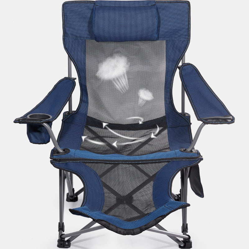 Portable Net Portable Folding Camping Chair With Carrying Bag Wholesale Outdoor Beach Lounge Adjustable Zero Gravity Recliner