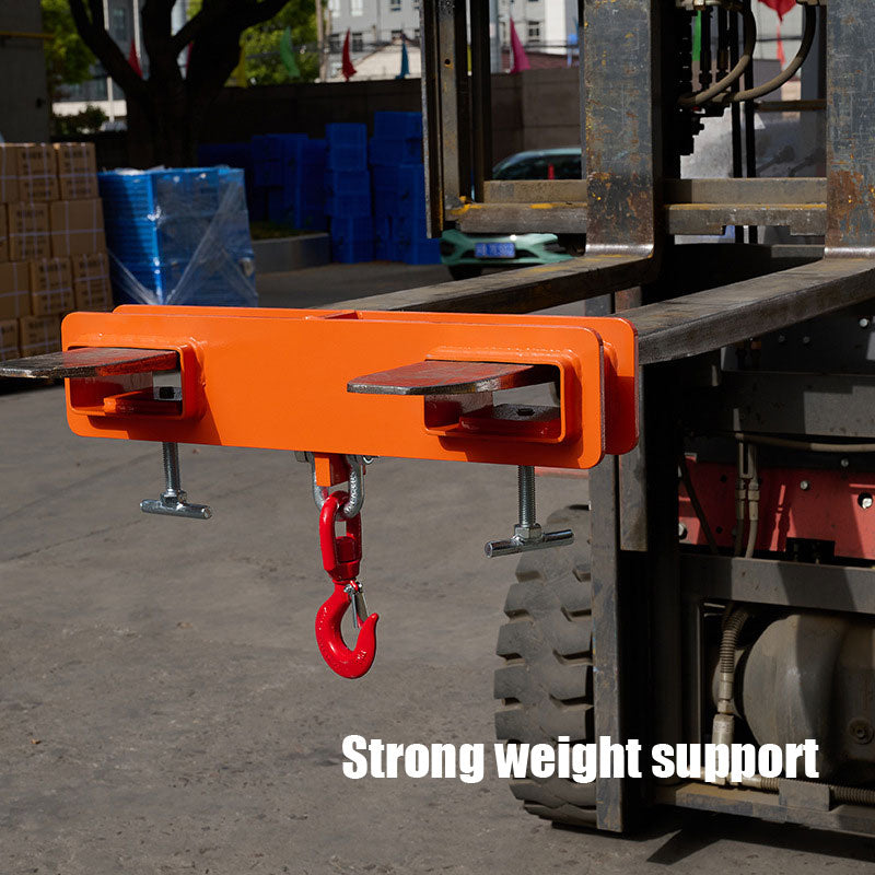 Light And Heavy Forklift Hooks, Thickened And Durable Forklift Crane