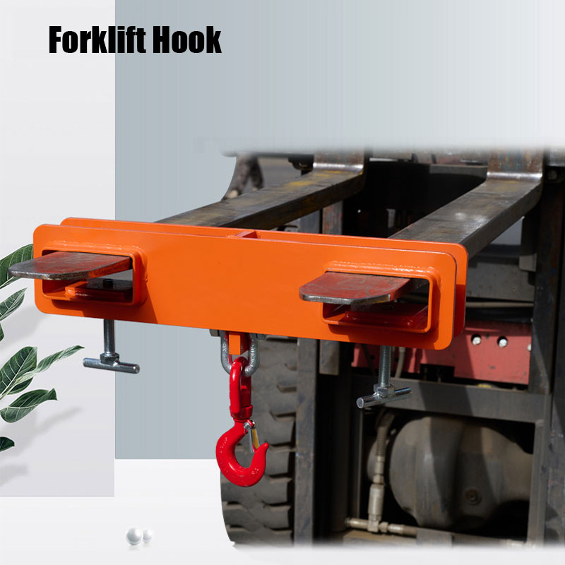 Light And Heavy Forklift Hooks, Thickened And Durable Forklift Crane