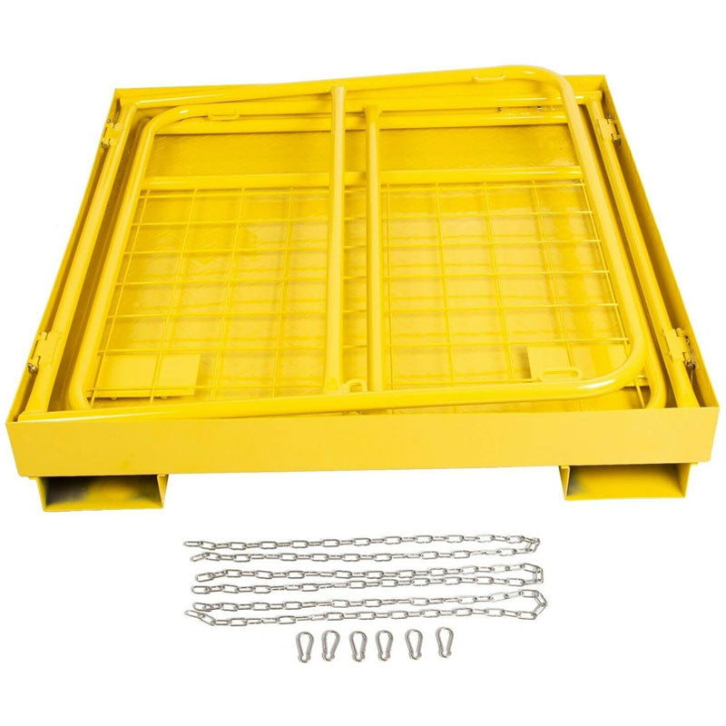 Foldable Design, Forklift Safety Cage, Work Platform Basket