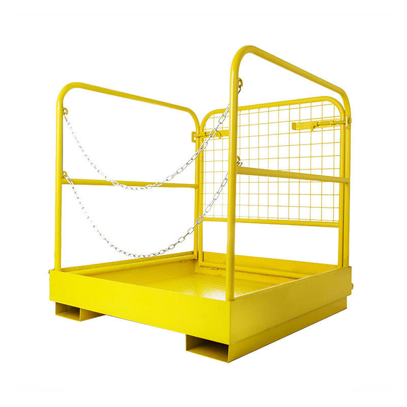 Forklift Safety Cage, Maintenance Platform, Foldable Guardrail For Aerial Work