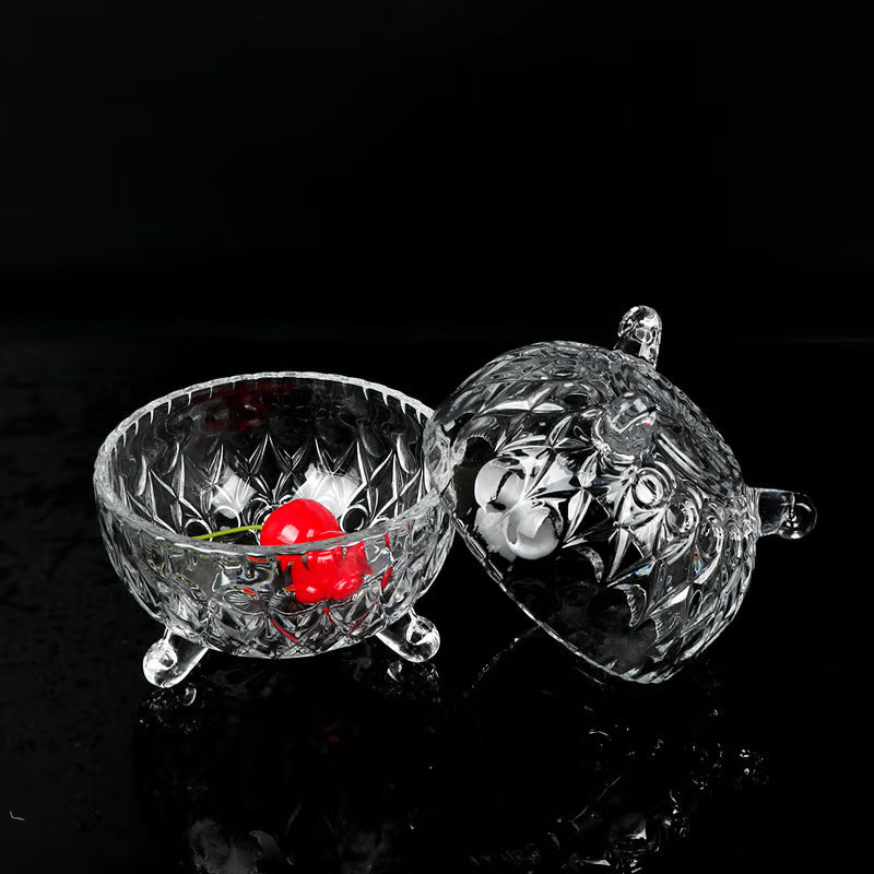 7-Piece Glass Fruit Cup, Glass Fruit Bowl, Glass Fruit Basin, Fruit Bucket, Glass Bowl, Fruit Plate, Salad Bowl Set