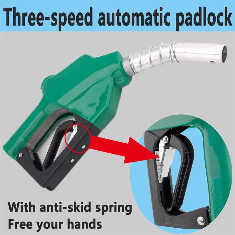 1-3/16"Automatic Fuel Nozzle,Car Fuel Filling Nozzle,Auto Shut-Off Fuel Nozzle, Suitable For Filling Diesel,Kerosene And Various Gasoline