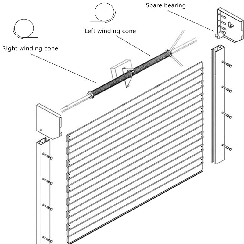 Garage Door Springs & Wires Pair of .250 x 2" x 28 inch with Non-Slip Winding Bars 2 Replacement Bearings Minimum of 10000 Cycles