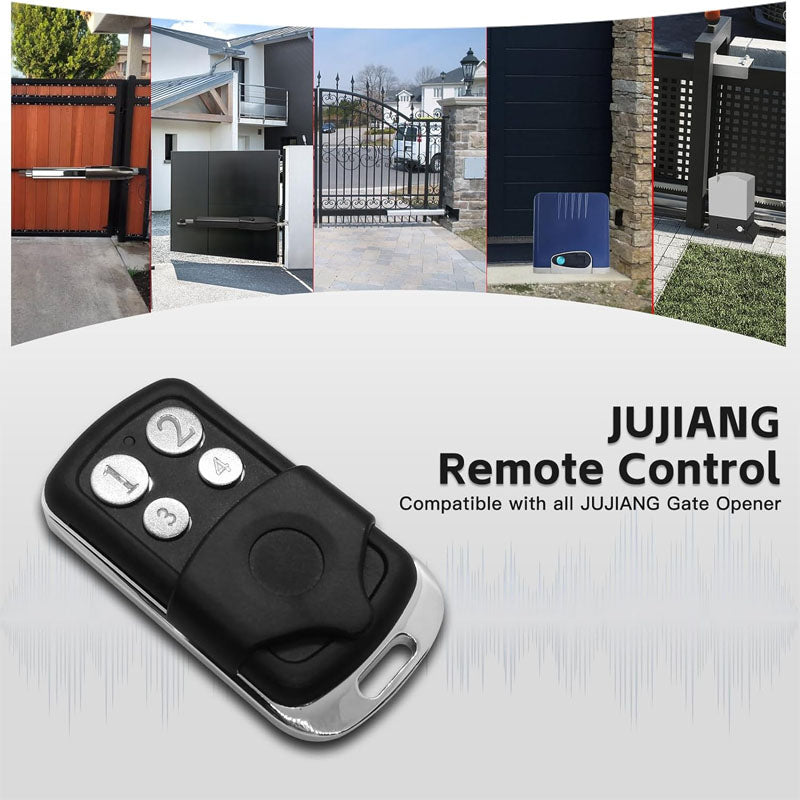 Gate Remote Control Transmitter for Automatic Gate Opener Hardware Control Accept Signal Within 100ft