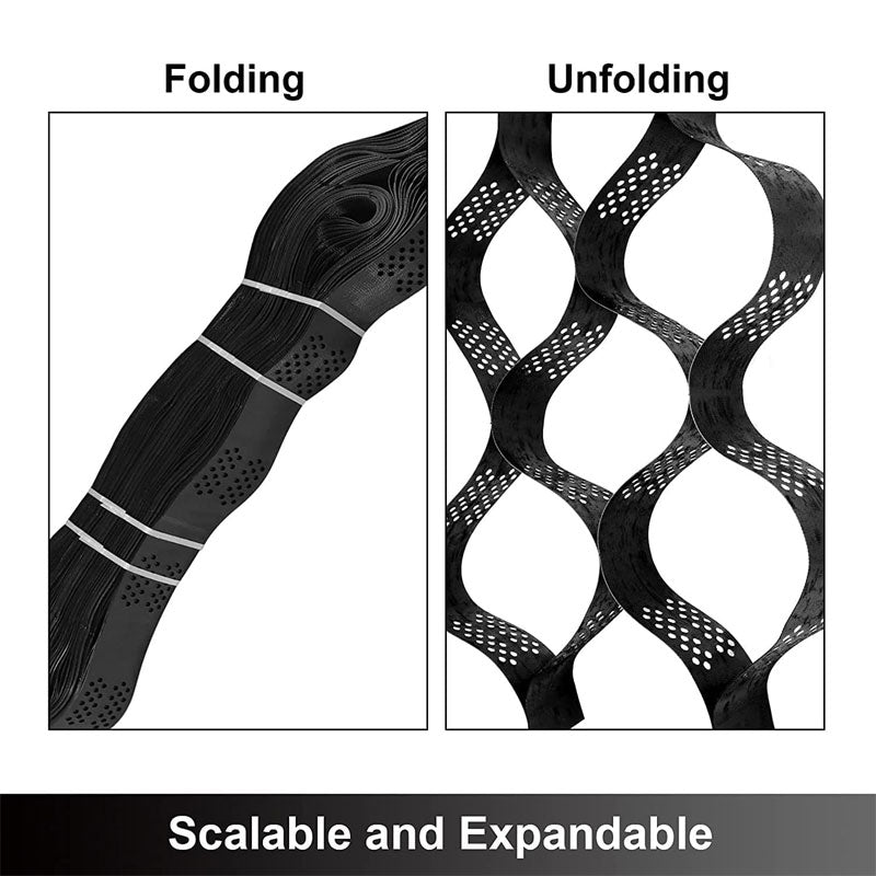 Honeycomb Geocells For River Slope Protection, Geocells For Grassing And Greening