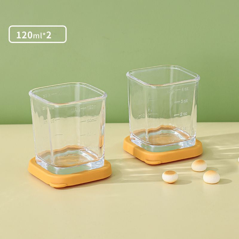 Glassware Baby Glass Containers For Food Storage With Lid Are Made Entirely Without Additives And Other Harmful Materials