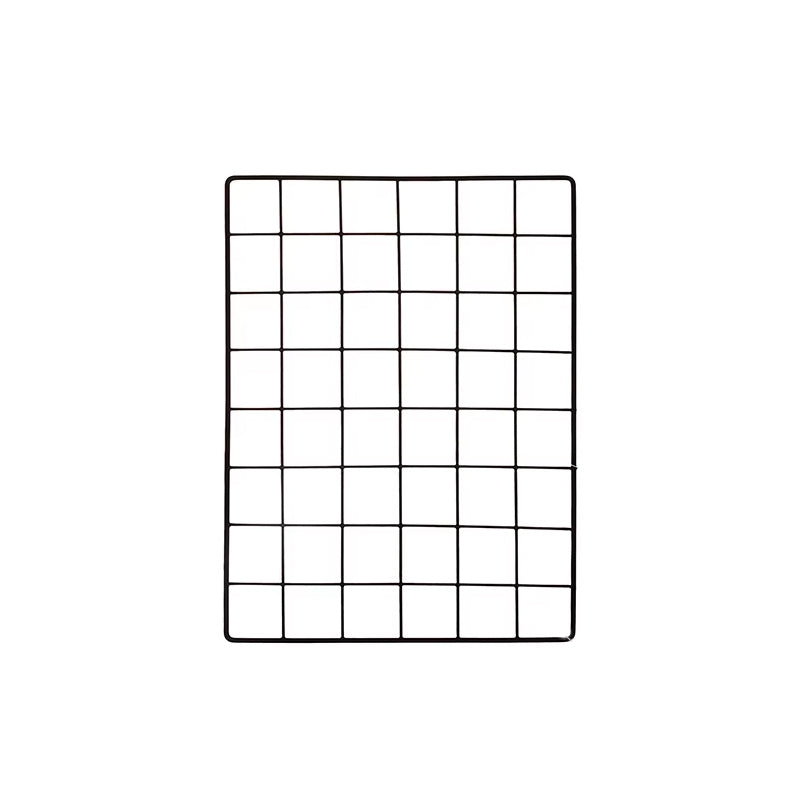 Hanging Black Metal Wall Wire Grid Panel 4 Packs DIY Pictures Wall Display For Home Office Kitchen Decor