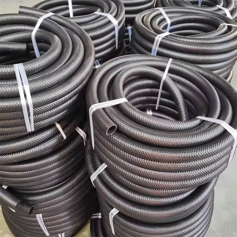 Flexible Oil Hydraulic Hose With High Quality 50 Feet Rubber Hydraulic Hoses High Pressure Resistance