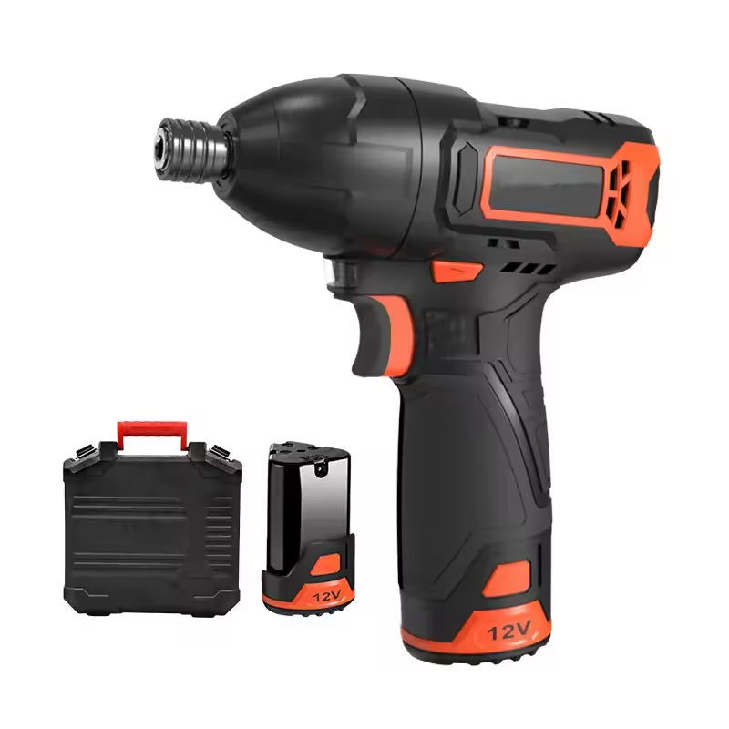 Power Tools Drill 12V Cordless Impact Drills Lithium Battery Capacity Impact Drill Set