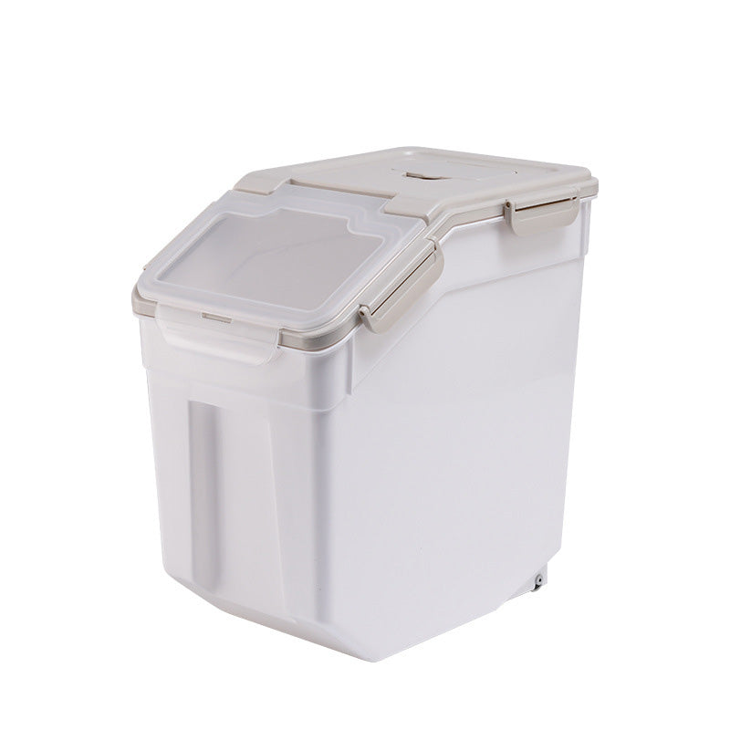 Household Kitchen Rice Bucket, Moisture-Proof And Insect-Proof Thickened Sealed Grain Storage Box Rice Bucket Box