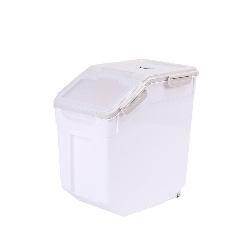 Household Kitchen Rice Bucket, Moisture-Proof And Insect-Proof Thickened Sealed Grain Storage Box Rice Bucket Box