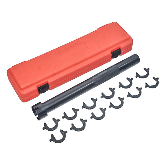 13pcs 1/2" Drive Dual Inner Tie Rod End Remover Installer Removal Tool Kit Set Crowfoot Adapters Inner Tie Rod Removal Tool Set