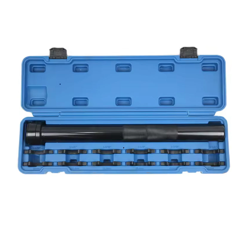 13pcs 1/2" Drive Dual Inner Tie Rod End Remover Installer Removal Tool Kit Set Crowfoot Adapters Inner Tie Rod Removal Tool Set
