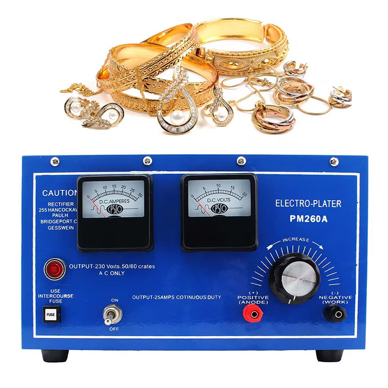 Jewelry Plating Rectifier 30A Electroplating Rectifier Thyristor Platinum Silver Rhodium Jewelry Tools Equipment