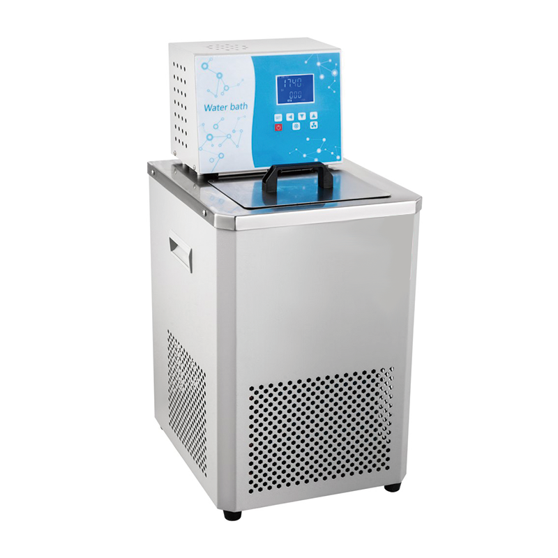 Laboratory Chiller Circulator, 6L Chiller Water Bath Recirculating Water Cooling Chiller Lab, Low Temperature Cooling Liquid Circulator Pump Chiller with Transformer -5℃-100℃