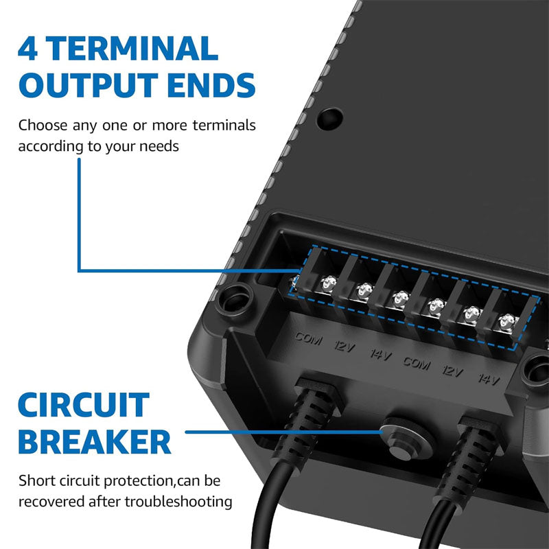 120W Lighting Safety Transformer with Timer and Photocell Sensor Waterproof  for Spotlight Pathway Lightst