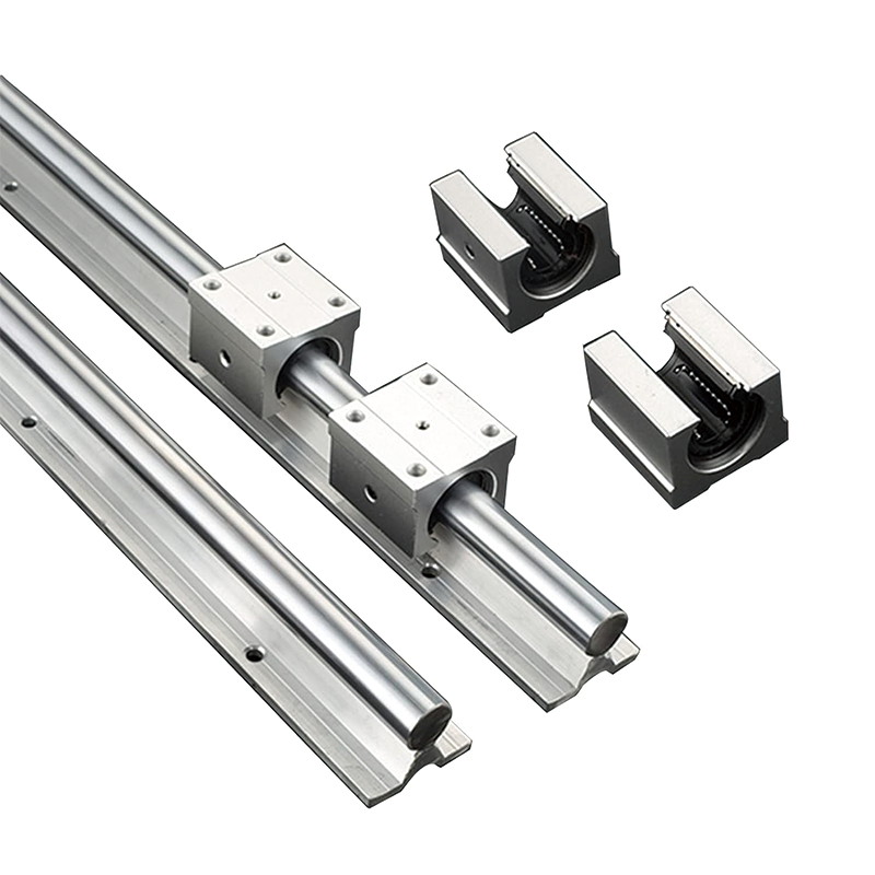 Linear Rail Guide,SBR12-1000mm Linear Slide,with 4 Bearing Blocks,for 3D Printer, CNC Machine Upgrade, Automation Equipment and Machining