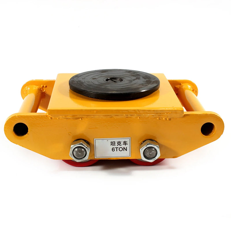360°Rotating Machine Machinery Mover Dolly Skate Roller Move Heavy Duty 6T/13200lb Machinery Mover Dolly