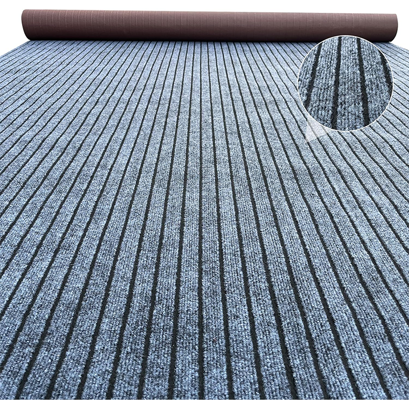 Marine Carpet Boat Carpet Marine Grade - Waterproof Grey Teak Indoor/Outdoor Carpet with Marine Backing, Anti-Slide, Cuttable, Easy-to-Clean Patio and Deck Rug