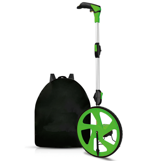 Measuring Wheel in Feet, 12’’ Diameter Wheel , Measurement 10,000Ft with Back Bag , Adapt to Various Roads