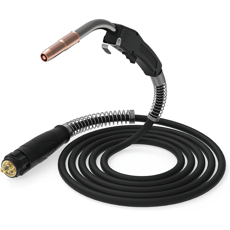 15Ft MIG Welding Gun, 250Amp Euro connection Replacement MIG Welding Gun, for Torch Welder Gun Miller Welding Gun