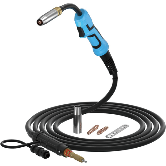 MIG Welding Torch Gun 15AK MIG Torch fit for Lincoln Welding Torch Stinger Replacement,10ft 180Amp MIG Torch