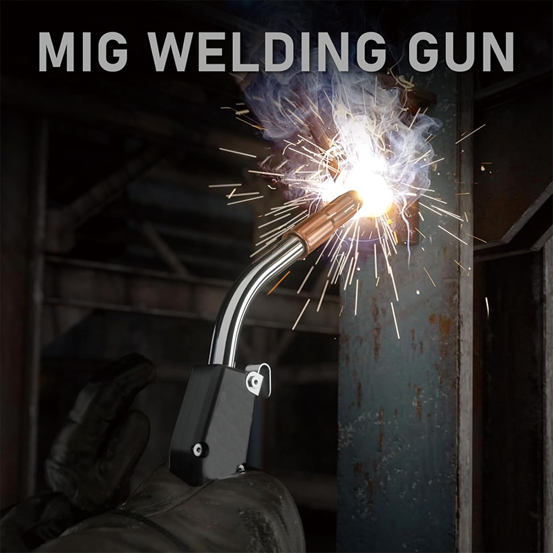 15Ft MIG Welding Gun, 250Amp Euro connection Replacement MIG Welding Gun, for Torch Welder Gun Miller Welding Gun