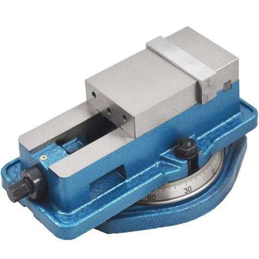 3 x 2.95" Mill Vise 360 Degree Swiveling Base Replacement for Milling Drilling Machine and Precision Parts Finishing