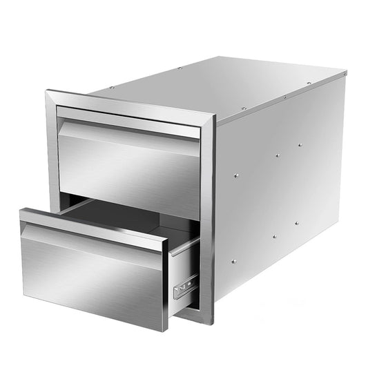 Outdoor Kitchen Drawers, Stainless Steel Built-In Drawers, Outdoor Kitchen Island Or Patio Grill Drawers