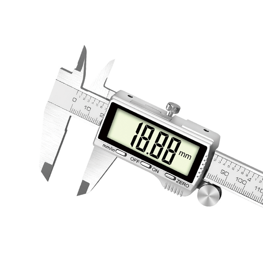 Digital Caliper, Calipers Measuring Tool 0-6", Electronic Micrometer Caliper with Large LCD Screen,Inch and Millimeter Conversion, Two Batteries Included