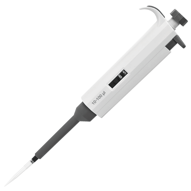 Lab Micropipette, Adjustable Pipettor Micropipette, 10-100μl  Lab Single Channel High Accurate Adjustable Variable Volume Pipettors