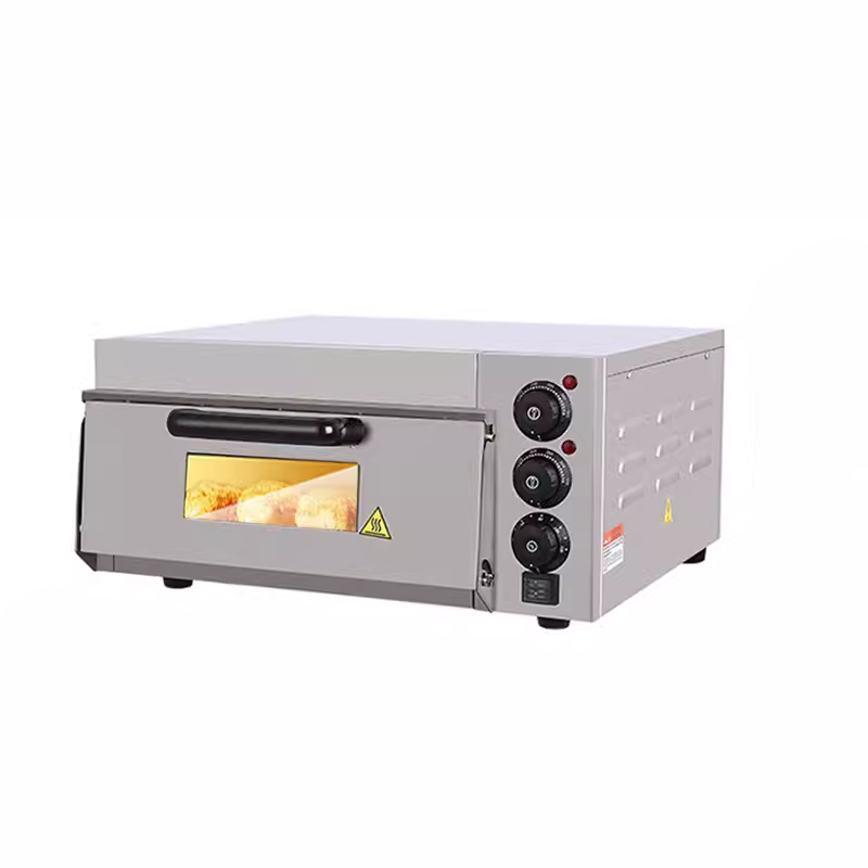 2KW Stainless Steel Single Layer Pizza Oven