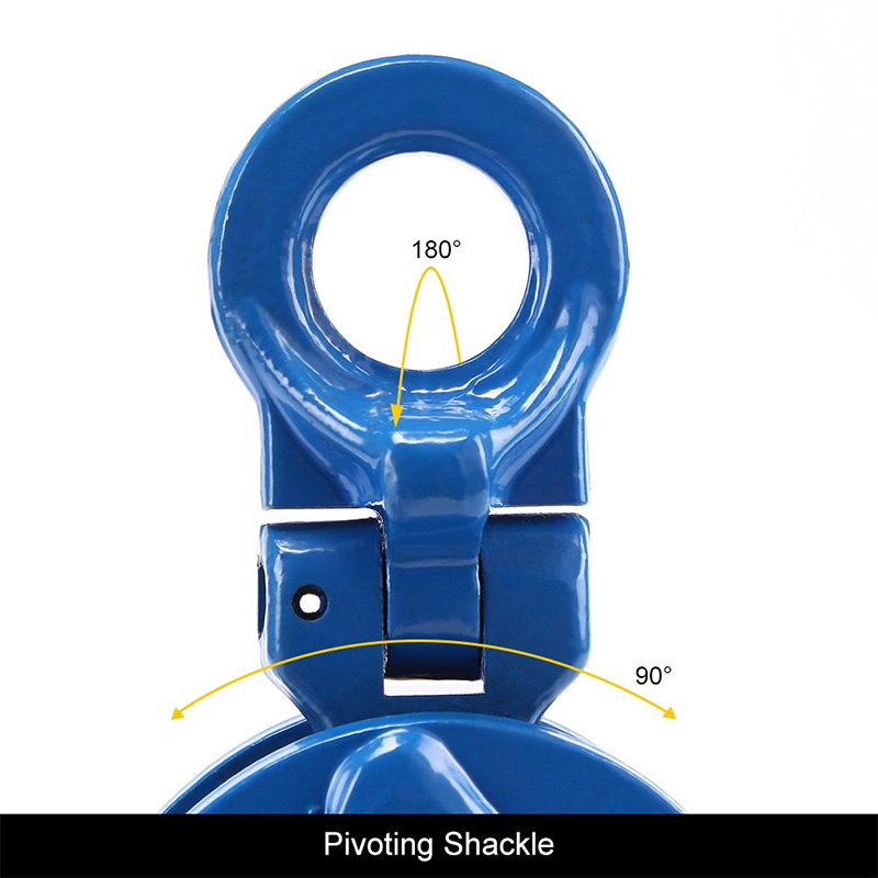 Vertical Plate Clamp, 1760 lbs Plate Lifting Clamp, 0.8T, Jaw Opening Max 0.6 Inch, for Lifting and Transporting