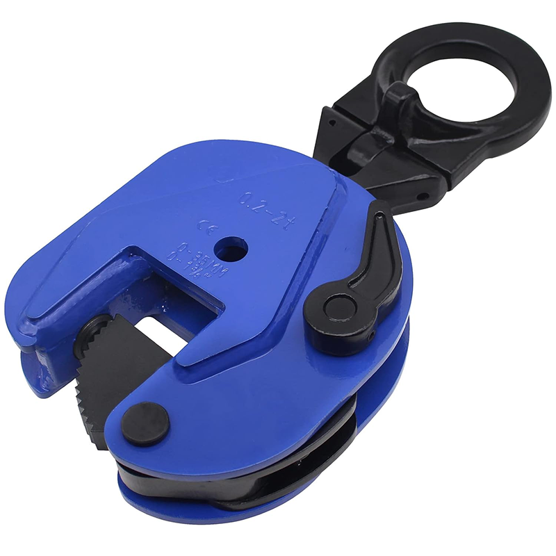 Vertical Panel Clamp, 4400lbs/2T Panel Lifting Clamp Jaws Open Up to 1.3" for Lifting and Transporting