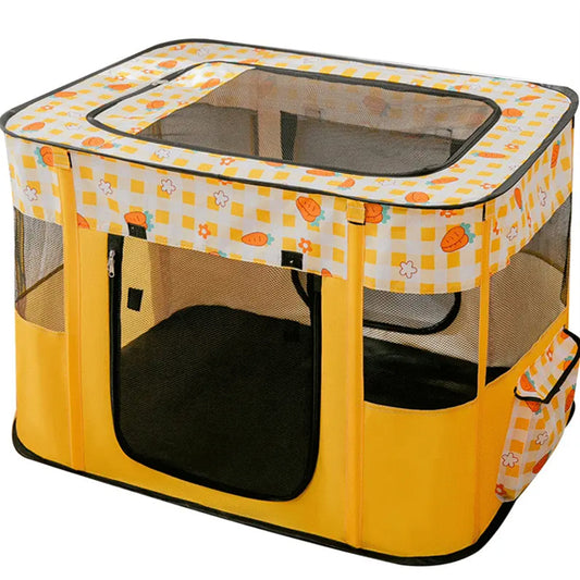 Pet Playpen, Foldable Dog Playpen, Exercise Kennel Tent For Puppy, Dog, Cat, Rabbit, Great For Indoor Outdoor Travel