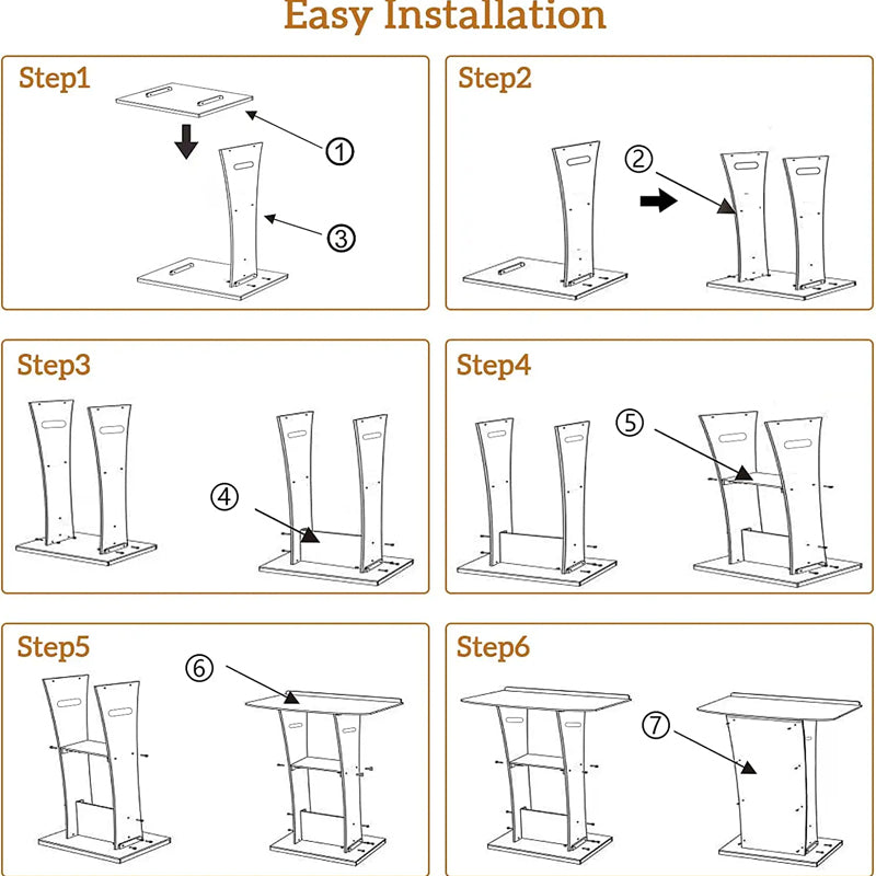 Acryl Pulpit For Churches Acrylic Podium Stand Lectern Reception Desk Standing Podium Stands Exhibition Speech Podium