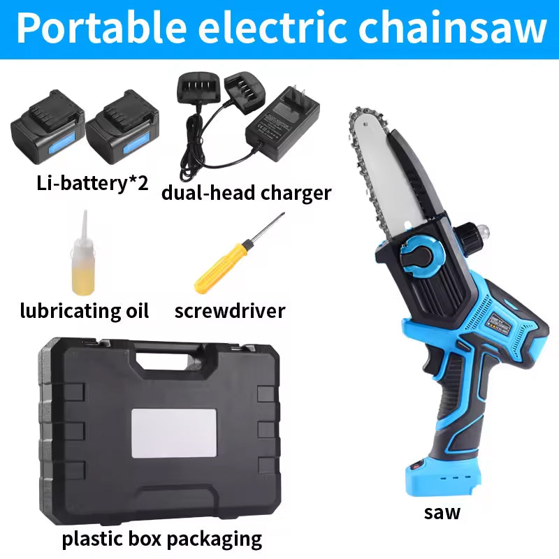 Best Selling Wood Cutting Chain Saw 350W Chainsaw Chinese Chainsaw With 16.8V Batteries Mini Chain Saw