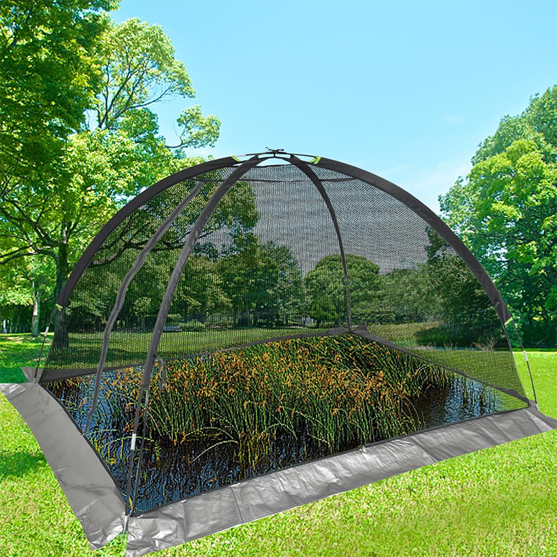 Pond Cover , Koi Pond Dome Cover, Pond Protection Dome Net, Pond Leaf Net, Pond Cover, Dome Tent, 10x8ft Pond Net Cover