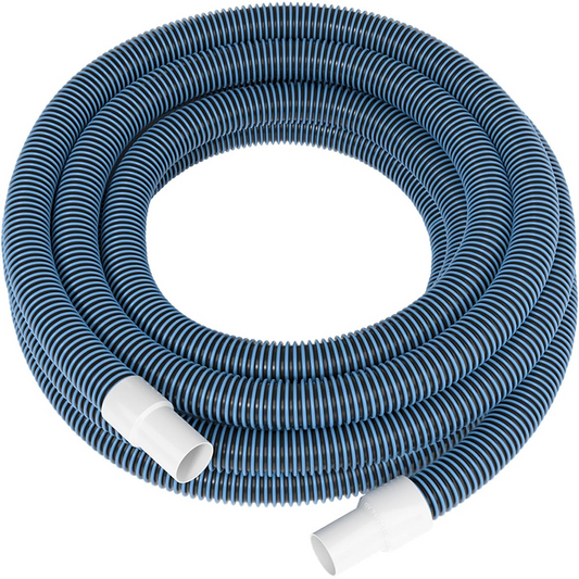 Pool Hose with Swivel Connector 1-1/2 Inch Diameter 30 Feet Flexible Heavy Duty Pool Vacuum Cleaning Hose Perfect for Above Ground and In-Ground Pools