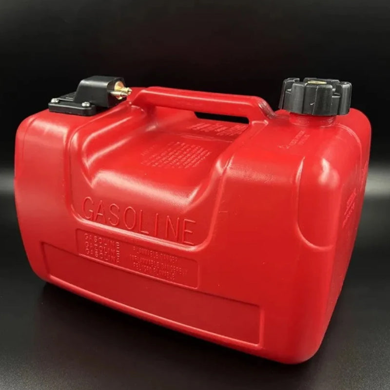 12L Boat Outboard Portable Fuel Tank Oil Box With Yamaha Connector Fuel Hose For Boats Yacht Engine