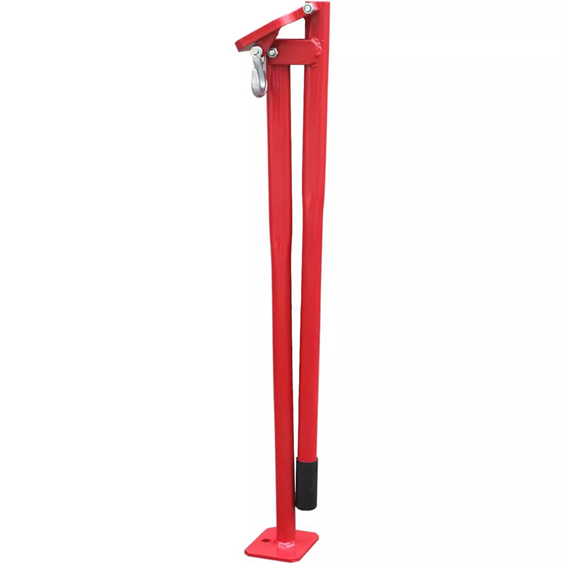 Post Puller, T Post Puller Fence Post Puller Heavy Duty Fence Post Puller with 47 Inch Lifting Chain and TP Post Puller Plate Puller TP Post Puller for Round Fence Posts TP Stake Sign Post