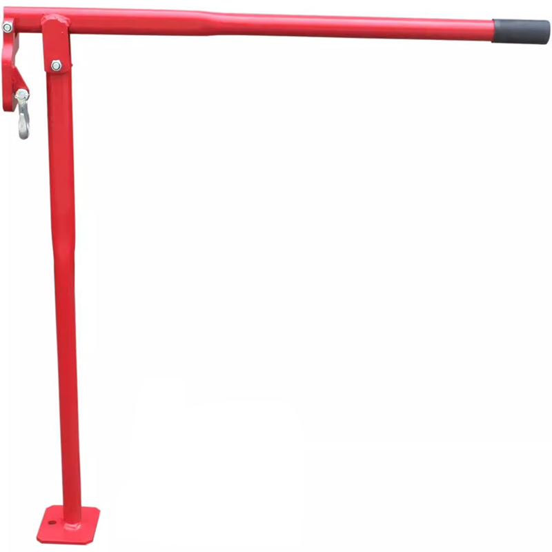Post Puller, T Post Puller Fence Post Puller Heavy Duty Fence Post Puller with 47 Inch Lifting Chain and TP Post Puller Plate Puller TP Post Puller for Round Fence Posts TP Stake Sign Post
